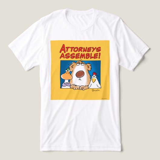 ATTORNEYS ASSEMBLE Sandra Boynton T - Shirt (Design Vorderseite)