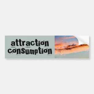 attraction consumption autoaufkleber