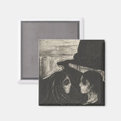 Attraction I (1896) by Edvard Munch Magnet (Vorderseite/Rückseite)