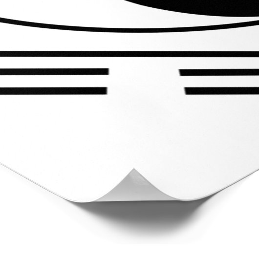 Attraction Yin Yang Poster (Ecke)