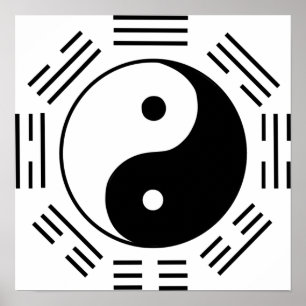 Attraction Yin Yang Poster