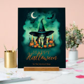 Attractive & Mystical Halloween Witch Conjures Acrylschild (Hochzeit)