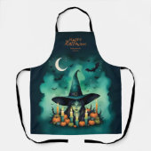 Attractive & Mystical Halloween Witch Conjures Schürze (Vorderseite)