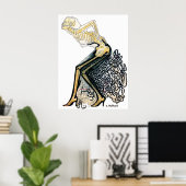 "Attraktion für Frauen" Poster (Heimbüro)