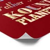 Attraktion und berühmte Orte von Omaha, Nebraska Poster (Ecke)