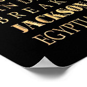 Attraktionen & berühmte Orte Richmond, Virginia Poster (Ecke)