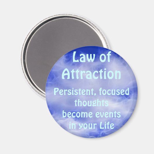 ATTRAKTIONSGESETZ MAGNET (Vorderseite/Rückseite)