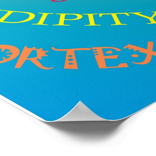 Attraktionsgesetz Poster (Ecke)