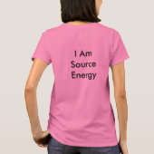 Attraktionsgesetz T-Shirt (Rückseite)