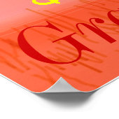 "ATTRAKTIONSRECHT" POSTER (Ecke)