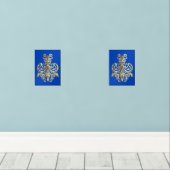 Attraktiv, Plakate und andere Farben - Bilderwand Sets (Holzboden)