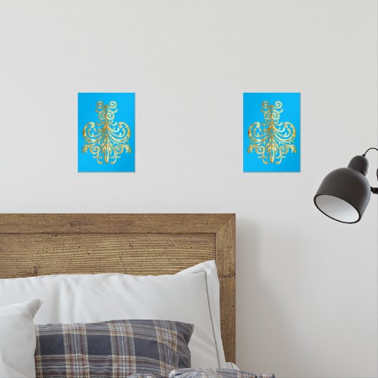 Attraktiv, Plakate und andere Farben - Bilderwand Sets (Schlafzimmer)
