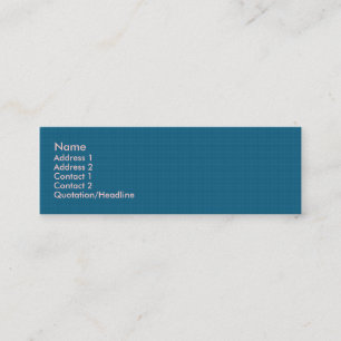 Attraktive blaue Twinklingssterne auf rauem Mini Visitenkarte