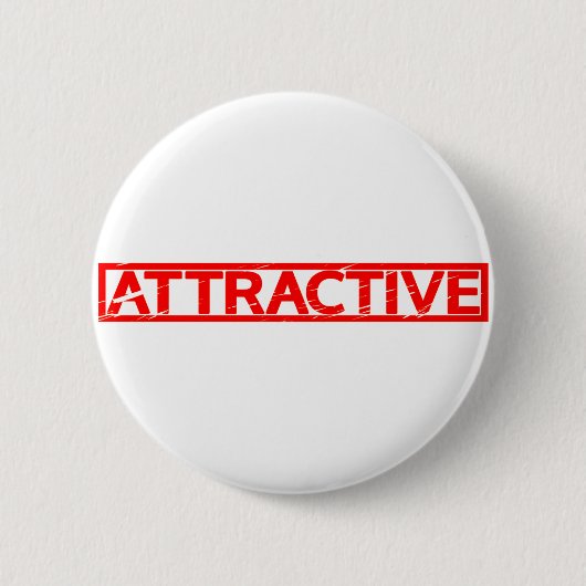 Attraktive Briefmarke Button (Vorderseite)