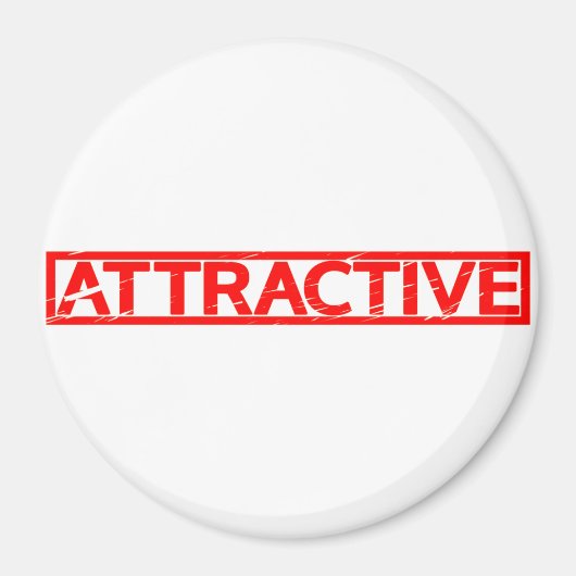 Attraktive Briefmarke Magnet (Vorne)