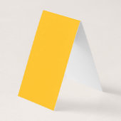 Attraktive, gelbe, weiße Perle mit Monogramm Visitenkarten (Rückseite)