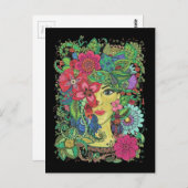 Attraktive Geschenke Postkarte (Vorne/Hinten)