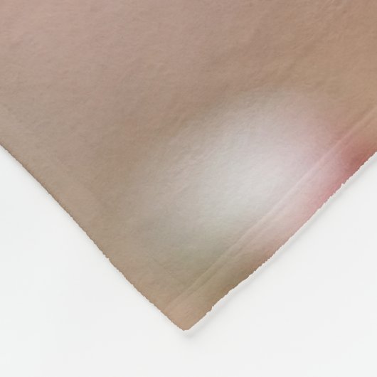 Attraktive japanische Apricot-Blume Fleecedecke (Ecke)