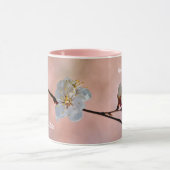 Attraktive japanische Apricot-Blume Tasse (Zentrum)