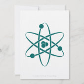 Attraktive Kräfte bei Aquamariner Einladung zur Ho (Rückseite)