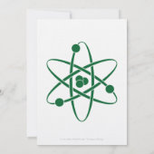 Attraktive Kräfte bei der Einladung zur Grünen Hoc (Rückseite)