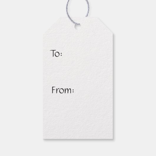 Attraktive Kräfte in der schwarzen Geschenkmarke Geschenkanhänger (Rückseite)