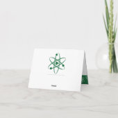 Attraktive Kräfte in Green Danke Card (Rückseite)