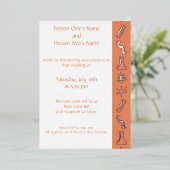 Attraktive Kräfte in Korallenwald Einladung (Stehend vorne)