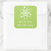 Attraktive Kräfte in Peridot Aufkleber (Tasche)