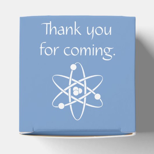 Attraktive Kräfte in Periwinkle Gefälligkeitsbox Geschenkschachtel (Oben)