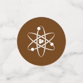 Attraktive Kräfte in Schokoladenkonfetti Konfetti (Klein Vorderseite)