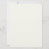 Attraktive Mauve Floral Wedding Einladung (Rückseite)