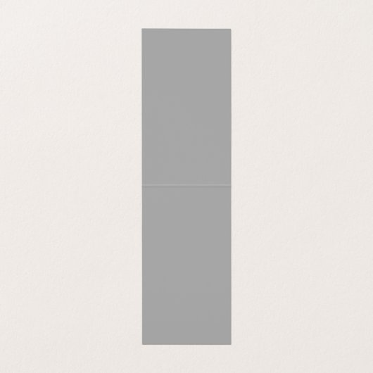 Attraktive Monogramm Grau-Weiß Schlicht Visitenkarten (Innenseite Aufgefaltet)