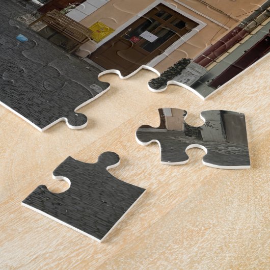 Attraktive Sicht auf Sibiu, Rumänien auf Puzzle (Seite)