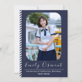 Attraktive, stilvolle Abschluss-Einladungs-Vorlage Einladung (Vorderseite)