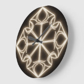 Attraktive Wanduhr (Winkel)