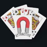 Attraktiver Magnet-Spielkarten Spielkarten<br><div class="desc">Ihre magnetische Persönlichkeit kann nicht verweigert werden! Warum nicht führen Sie sie vor? Ursprüngliche vektorkunst - fühlen Sie sich frei besonders anzufertigen!</div>