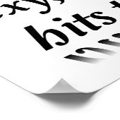 Attraktiver Mirror Funny Poster (Ecke)