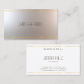 Attraktiver, moderner Design Beruflicher Glamour Visitenkarte (Vorne/Hinten)