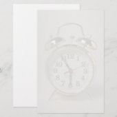 Attraktiver Wecker Briefpapier (Vorne/Hinten)