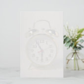 Attraktiver Wecker Briefpapier (Stehend Vorderseite)