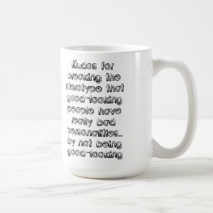 Attraktives Stereotyp Lustiger Becher Kaffeetasse