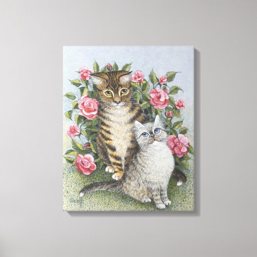 Attraktivität Leinwanddruck (Vorderseite)