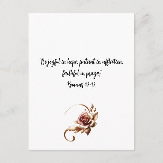 Attribute Gottes von A bis Z Ombre Enclosure Card Begleitkarte (Rückseite)