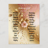 Attribute Gottes von A bis Z Ombre Enclosure Card Begleitkarte (Vorderseite)