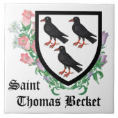 Attributes Arms of St. Thomas Becket Fliese (Vorderseite)