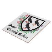 Attributes Arms of St. Thomas Becket Fliese (Seite)