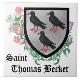 Attributes Arms of St. Thomas Becket Fliese