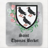 Attributes Arms of St. Thomas Becket Mousepad (Vorne)