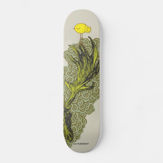 attweetude skateboard (Vorderseite)